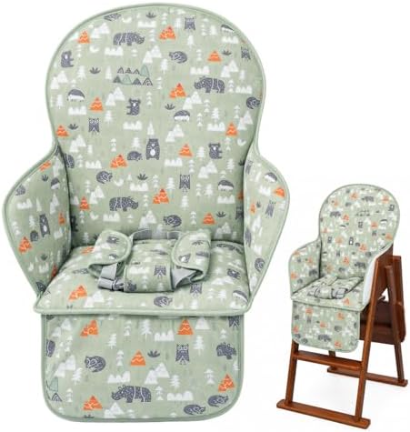 Kocpudu High Chair Pad, Comfortable Seat Belt Design by Kocpudu