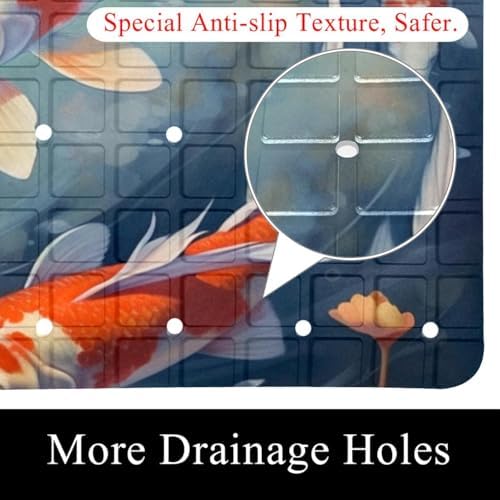 Baby Bath Mat Non Slip 26.8"x15.1" Bathtub Mat - Image 2