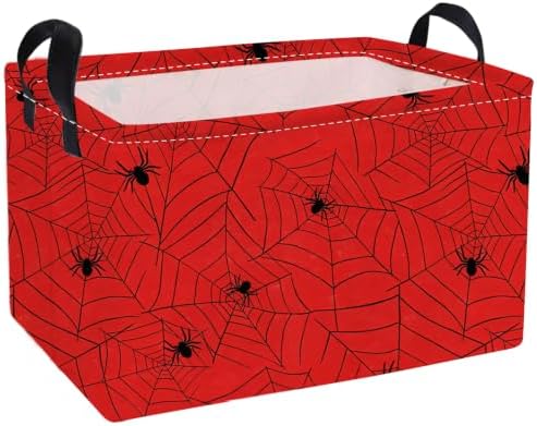 Essme Rectangular Spider Basket, Kids Storage Bins Organizer by ESSME