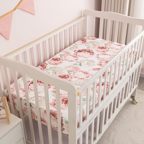 david's kids 3 Pack Mini Crib Sheets, Soft Breathable Premium Pack N Play Sheets - Image 6