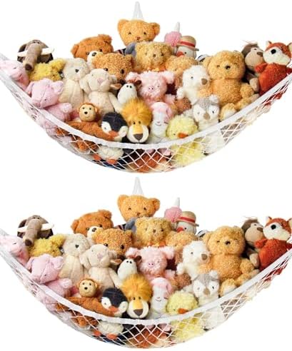 Stuffed Animal Storage Hammock Net Corner by TCGPRO