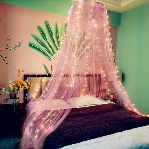 Lace Bed Canopy Mosquito Netting, Princess Bed Canopy - Image 2