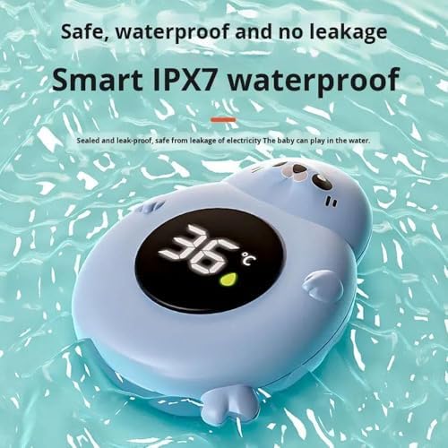 Baby Bath Thermometer for Infants, Cute Seal Digital Infant BathtubThermometer - Image 4
