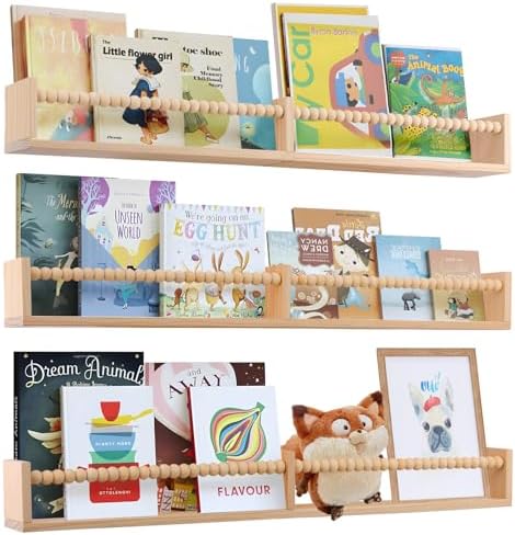 birola Nursery Shelves with Beads Design by birola