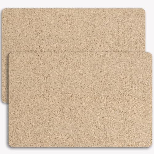 Hargiis Non-Slip Bathtub Mat, 2 Pack Anti Slip Shower Mat, Fast Drying Bathtub by Hargiis