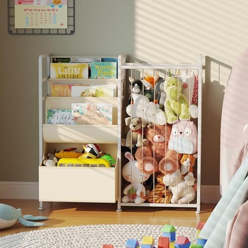 BBLIKE Kids Bookshelf and Toy Storage - Image 2