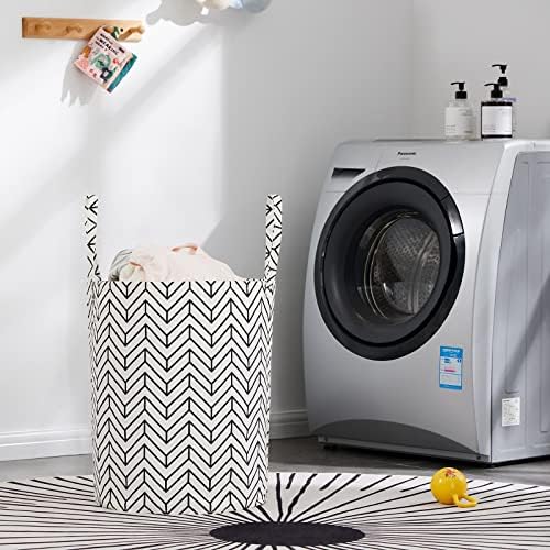 Baby Laundry Basket Nursery Hamper - Image 3