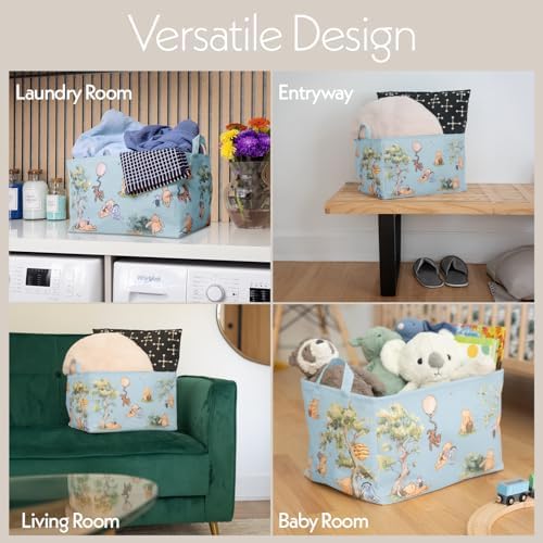 Sweet Baby Classic Winnie Pooh Storage Nursery Basket - Image 6