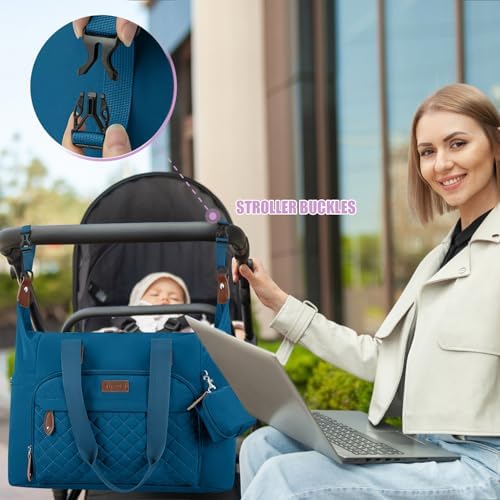 Tuwubi Diaper Bag Tote, Baby Diaper Bag - Image 6