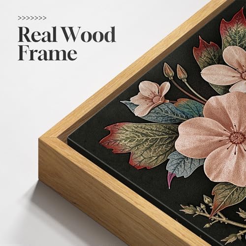 Framed Vintage Botanical Animal Wall Art - Image 5