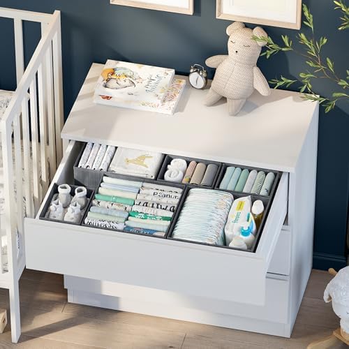 Drawer Organizer Set of 12 Dark Grey - Image 4