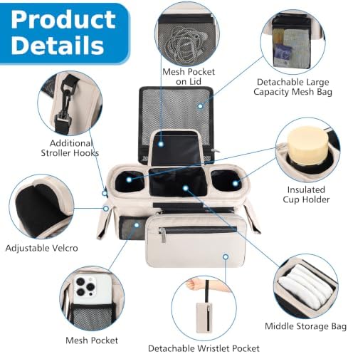 Accmor Universal Stroller Organizer - Image 5
