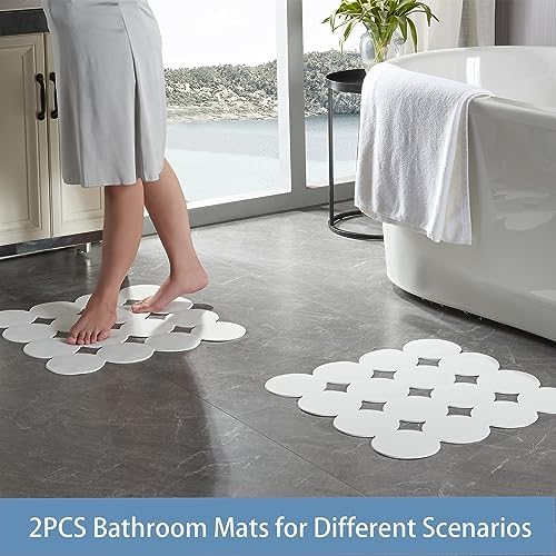 Webos Square Shower Mat Nonslip - Image 2