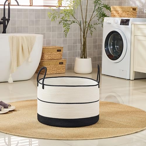 KAKAMAY Large Blanket Basket - Image 6