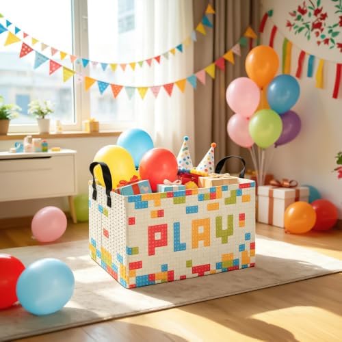 Rectangular Building block Storage Basket - Image 4