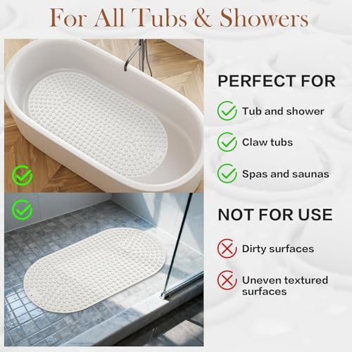 Extra Large Bathtub Mat 33x17.3 - Image 7