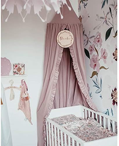 Bed Canopy with Frills Reading Nook Game Tent - Image 3