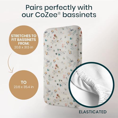 Tutti Bambini Premium Bassinet Sheets - Image 2