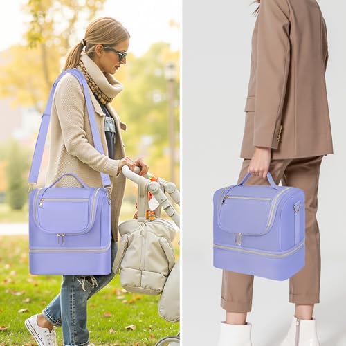 Wearable Breast Pump Bag with Cooler Compartment Fits - Image 6