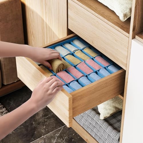 Joyoldelf Sock Organizer Drawer Organizer - Image 5