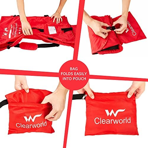 Clearworld Foldable Car Seat Travel Bag, Universal Gate Check Backpack - Image 6