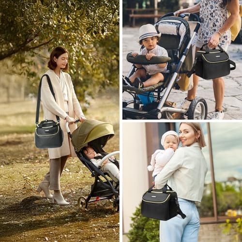 Wearable Breast Pump Bag, Breastmilk Cooler Travel Bag Compatible - Image 6