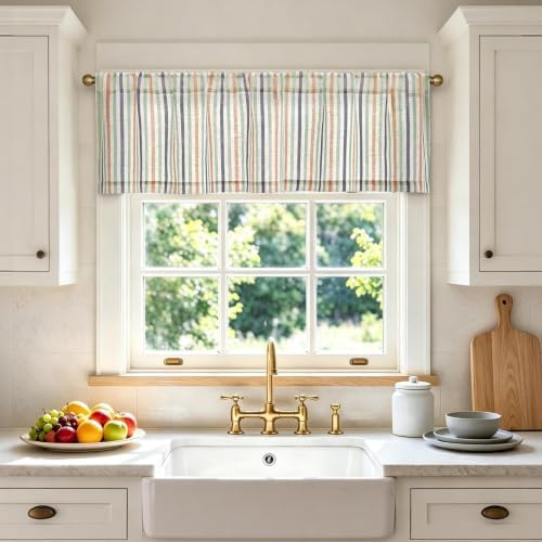 jinchan Linen Boxter Stripe Valances - Image 2