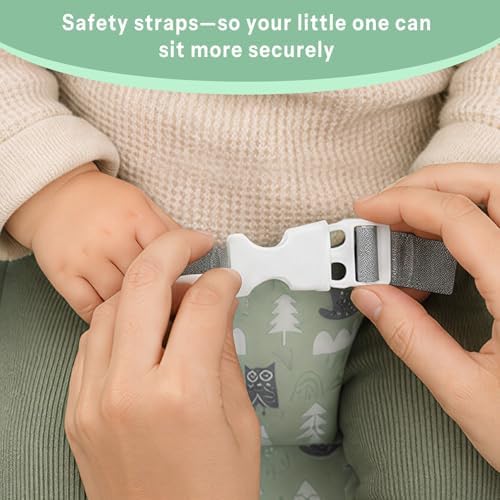 Kocpudu High Chair Pad, Comfortable Seat Belt Design - Image 5