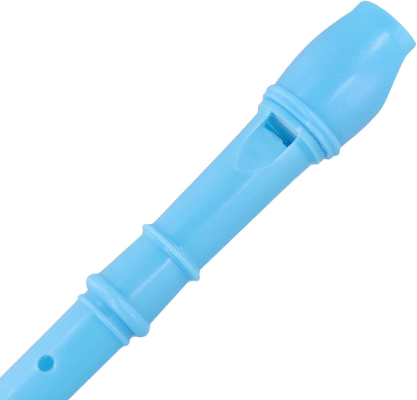 HOZEON 40 PCS 8 Holes Recorder Instruments, Plastic Soprano Recorder Instruments with Cleaning Rod, 4 Color Recorder Musical Instruments for Music Performance, Rehearsal