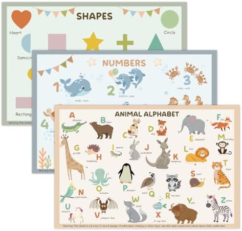 Disposable Placemats for Baby & Toddlers, 45 Pack Baby Disposable Placemats for by Ugmonk