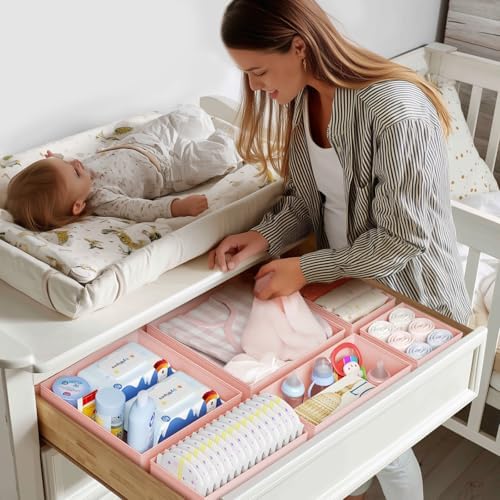 DIMJ Drawer Organizer Clothes - Image 3