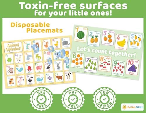 Bright Seed Disposable Placemats - Image 2