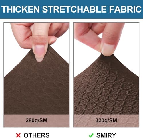 Smiry Waterproof Seat Covers for Dining Room Chairs - Image 4