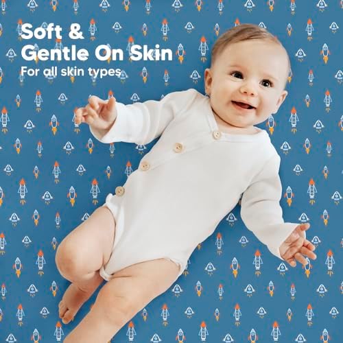 2pk Mini Crib Sheets Fitted 38x26 Pack N Play Mattress Sheet - Image 4