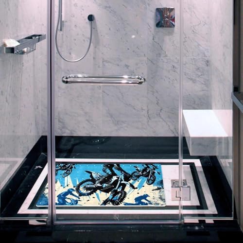 Non Slip Shower Mat Bathtub Mat 15.1x26.8 Inch, Quick Dry Bath Mat - Image 6