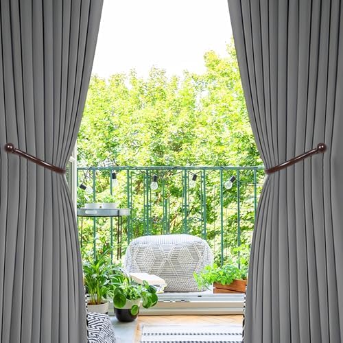 Mini Ball Curtain Holdbacks 2 Pack, Solid Zinc Alloy Wall Mounted Curtain - Image 2