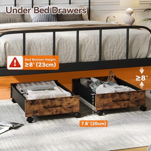 Wooden Under Bed Storage Drawer - Image 4