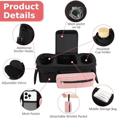 Accmor Universal Stroller Organizer - Image 4