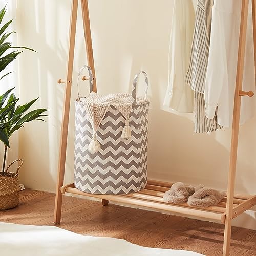 Baby Laundry Basket Nursery Hamper - Image 3