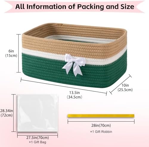 OIAHOMY Large Woven Storage Basket - Image 2