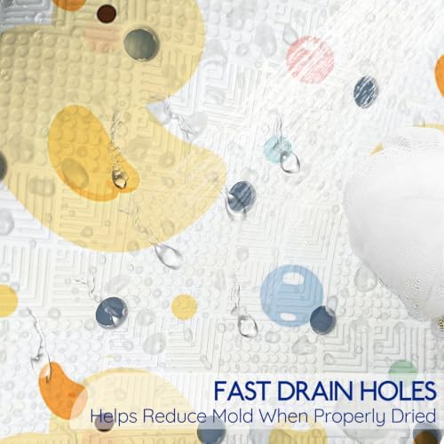 Kids Bathtub Mat Non Slip, 40 x 16 Inch Tub Mat - Image 5