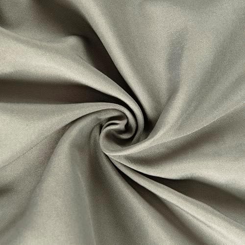HIG 2 Pack Gray Ruffle Handcrafted Window Valances - Image 6
