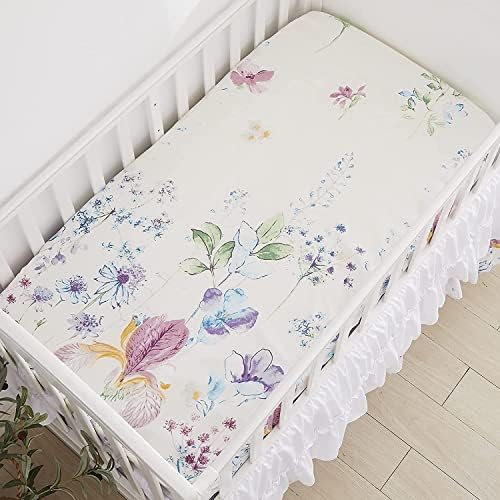 Brandream Wildflower Butterfly Crib Bedding Sets - Image 5