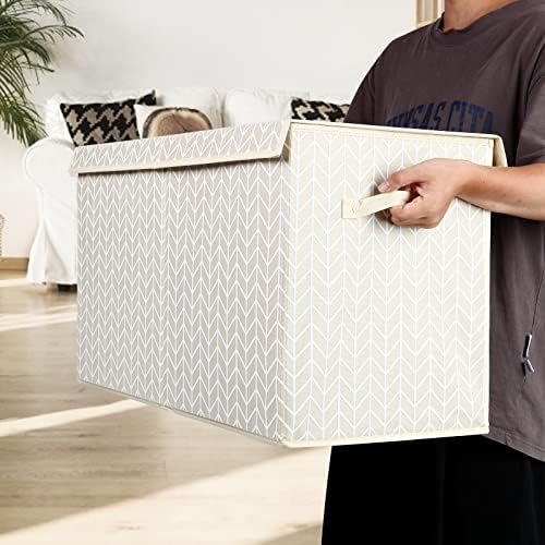Large Toy Storage Box Chest for Kids, Sturdy Toy Box Bin Baskets - Image 5