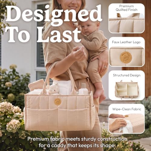 Baby Diaper Caddy Organizer - Image 4