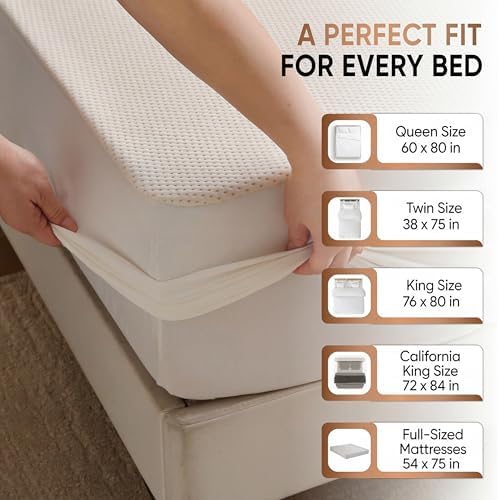 Deluxe Cooling Mattress Protector Twin - Image 6
