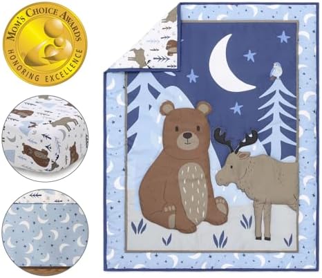 The Peanutshell 3 Piece Baby Crib Bedding Set - Image 2