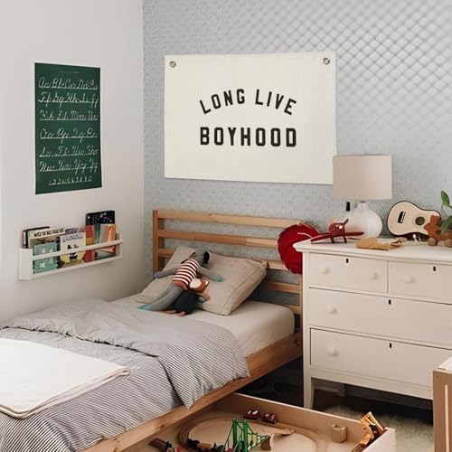 "Long Live Boyhood" Wall Banner 20x30 Inch - Image 4