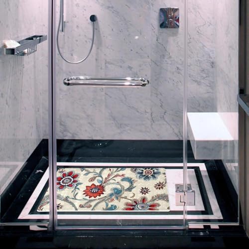 Bath Tub Shower Mat, Washable Bathtub Floor Mats, Suction Cups and Drain Holes - Image 6