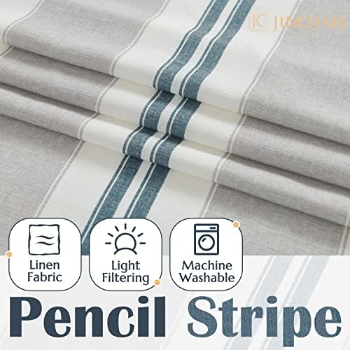 jinchan Linen Pencil Stripe Valances - Image 6